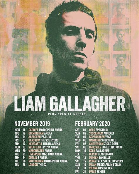 liam gallagher new tour dates